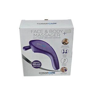 Conair Care Face & Body Massager + With 4 Attachments & USB